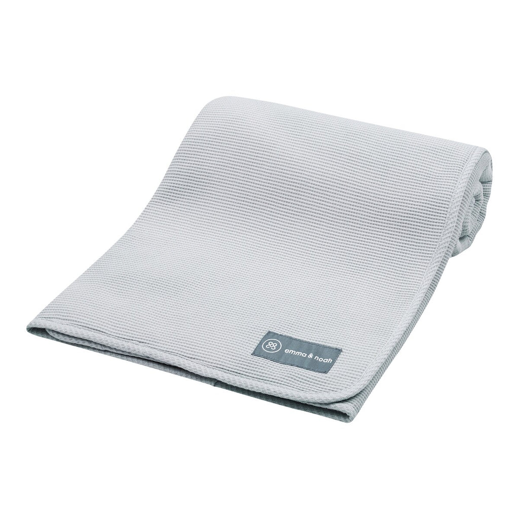 Babyteppe Essential Winter økologisk bomull 75 x 95 cm - emma & noah
