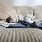 Babyteppe Essential Winter økologisk bomull 75 x 95 cm - emma & noah