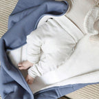 Babyteppe Essential Winter økologisk bomull 75 x 95 cm - emma & noah