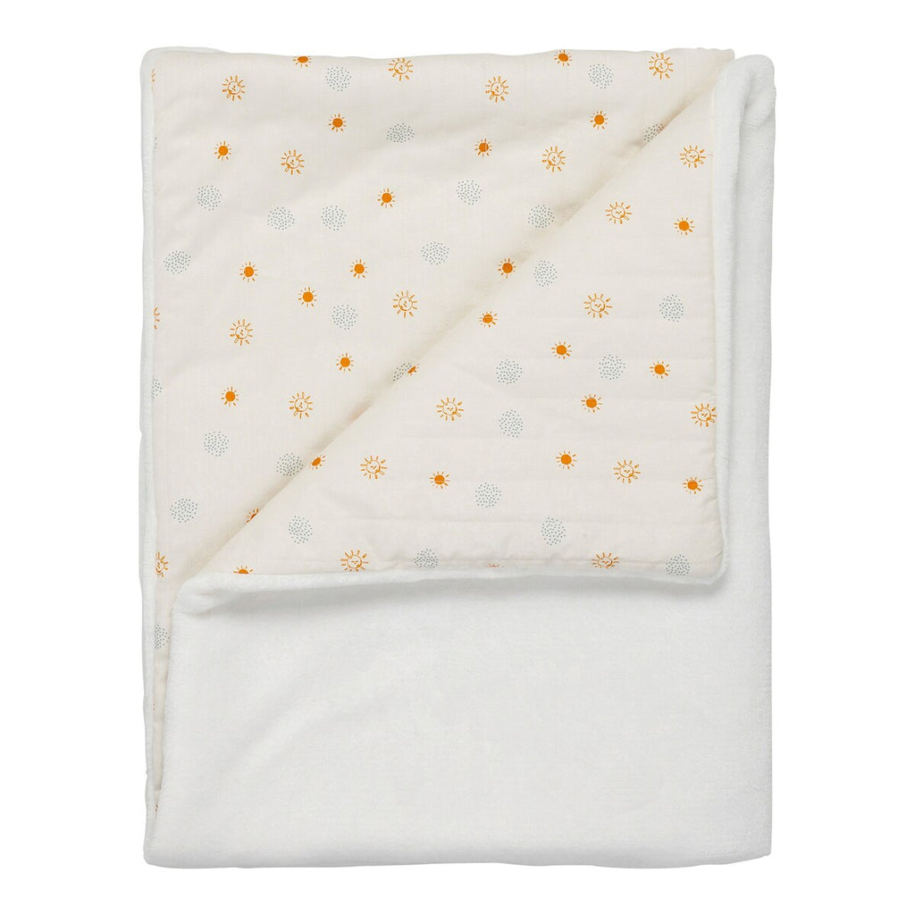 Babyteppe Felix & Leo bomullsblanding 75x100 cm bakside