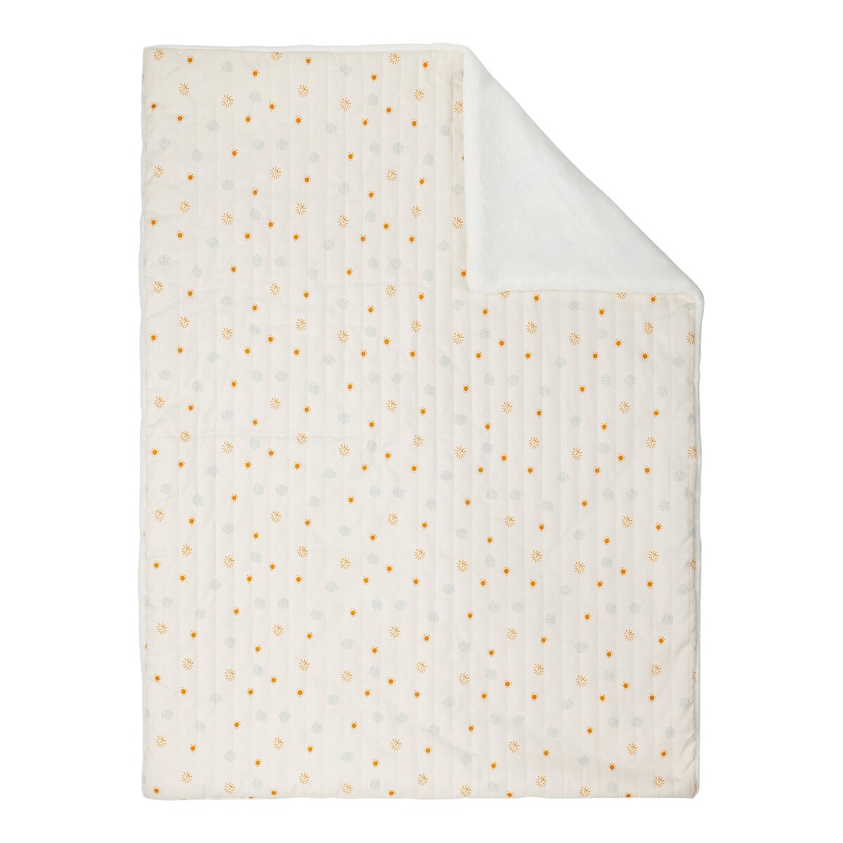 Babyteppe Felix & Leo bomullsblanding 75x100 cm forfra