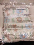 Babyteppe i fleece med dyremotiv 75x90 cm fra fødsel pakket