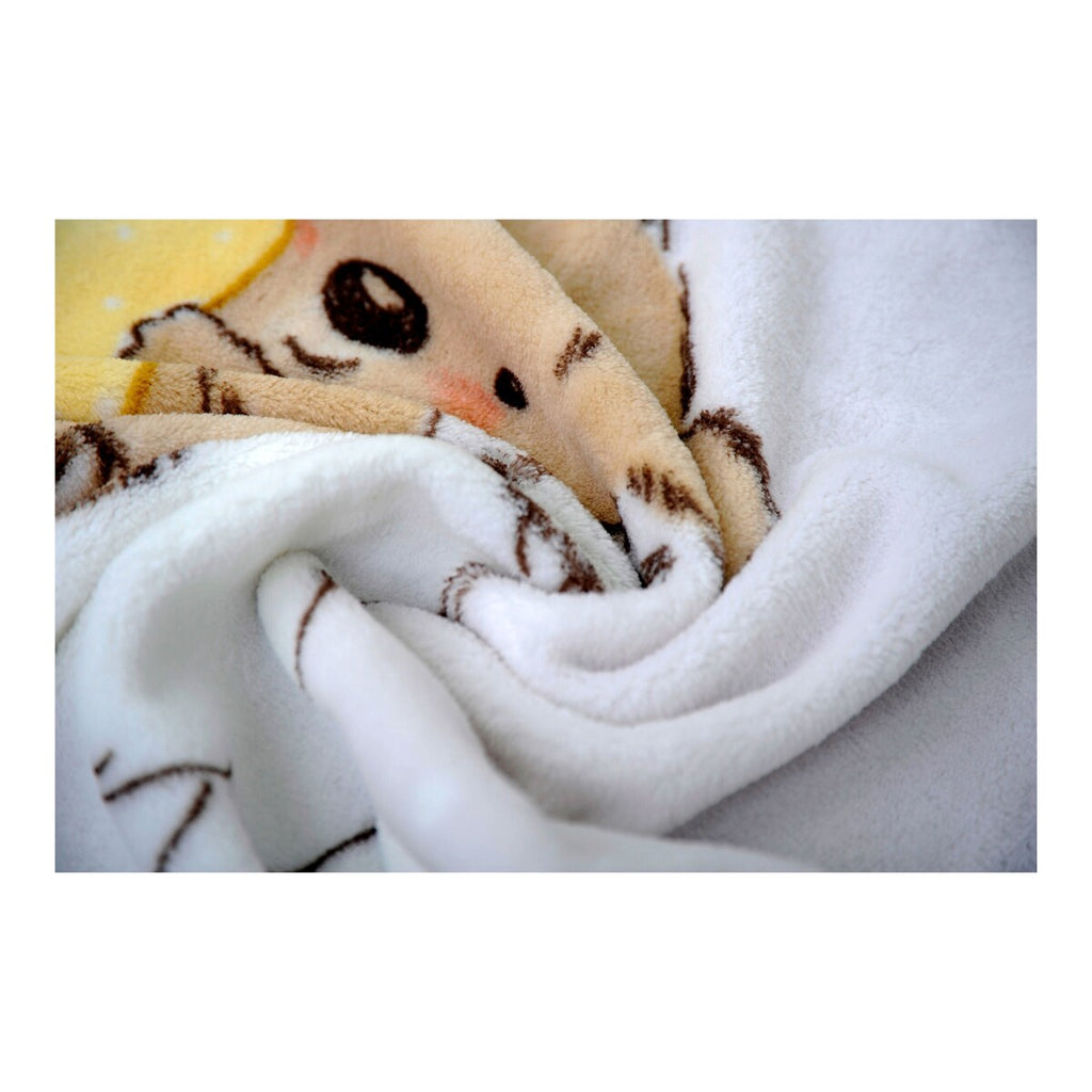 Babyteppe i mikrofiberplysj Kleiner Schutzengel 75x100 cm montert