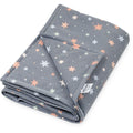 Babyteppe jersey bomull fôret 70x100 cm Shiny Stars - Zöllner for ekstra varme