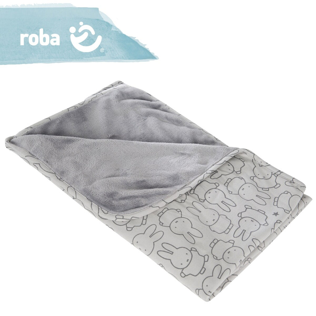 Babyteppe i jersey Miffy 100 % bomull - roba