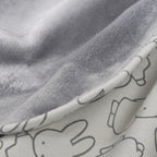 Babyteppe i jersey Miffy 100 % bomull - roba