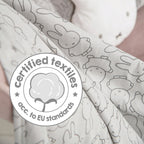 Babyteppe i jersey Miffy 100 % bomull - roba