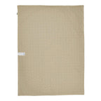 babyteppe jersey vaffelstruktur bomullsblanding 75x100 cm bakside
