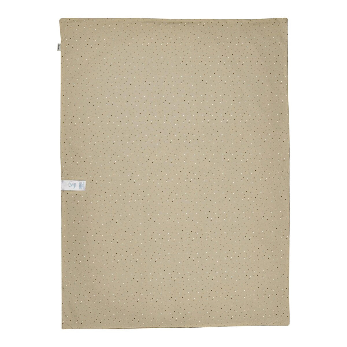 babyteppe jersey vaffelstruktur bomullsblanding 75x100 cm bakside