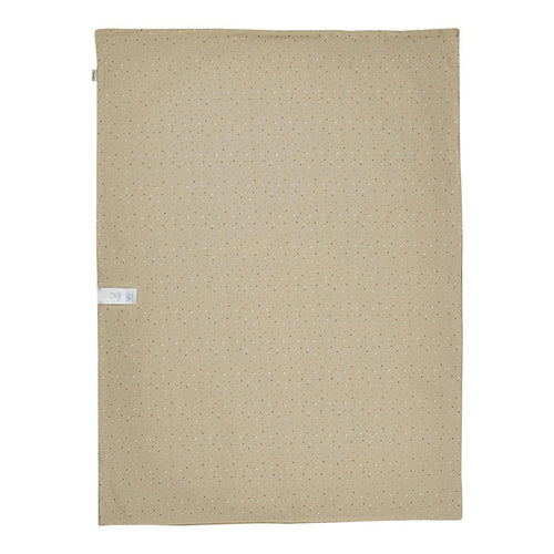 babyteppe jersey vaffelstruktur bomullsblanding 75x100 cm bakside