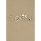 babyteppe jersey vaffelstruktur bomullsblanding 75x100 cm montert