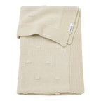 Babyteppe Knots strikket 75x100 cm 1.0 TOG bomull - Meyco Baby