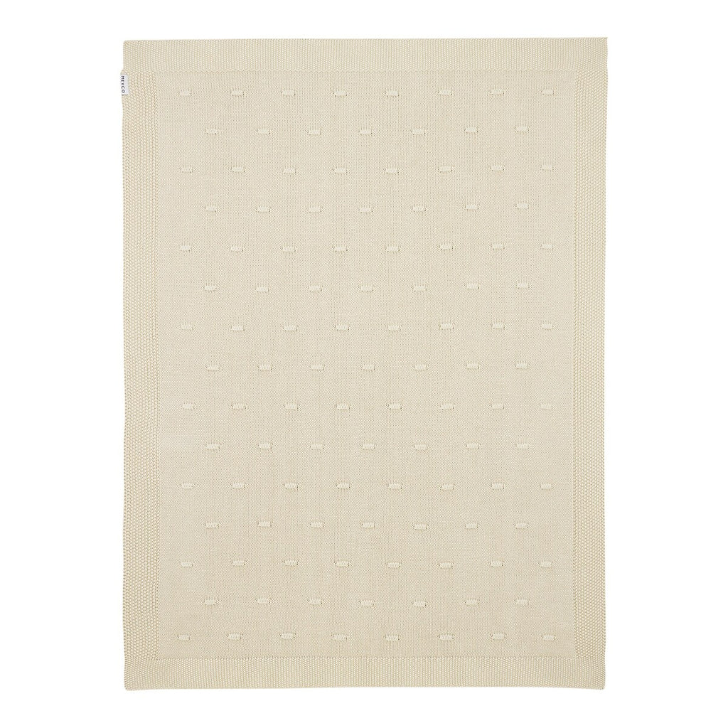 Babyteppe Knots strikket 75x100 cm 1.0 TOG bomull - Meyco Baby