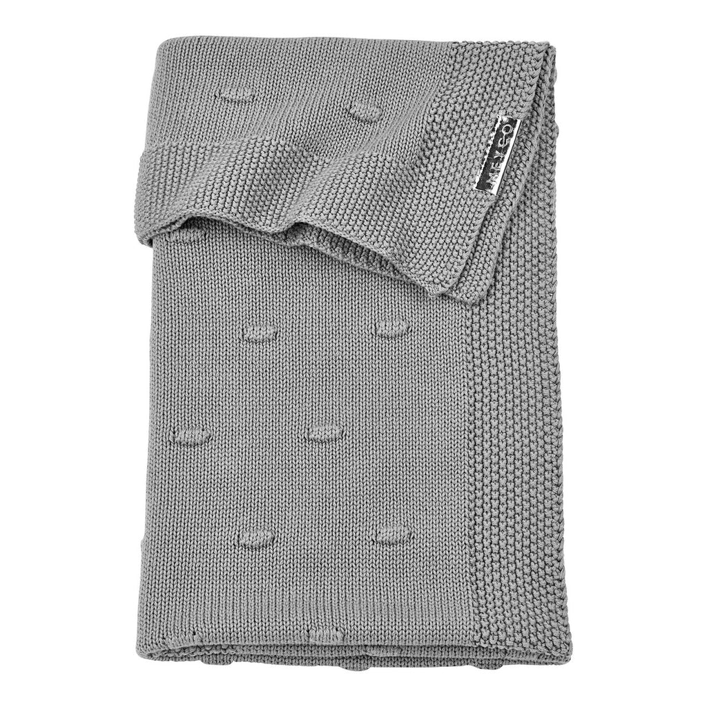 Babyteppe Knots strikket 75x100 cm 1.0 TOG bomull - Meyco Baby