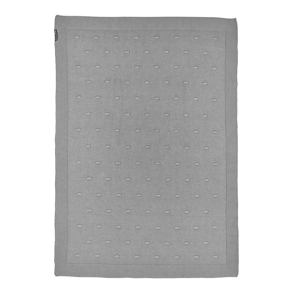 Babyteppe Knots strikket 75x100 cm 1.0 TOG bomull - Meyco Baby
