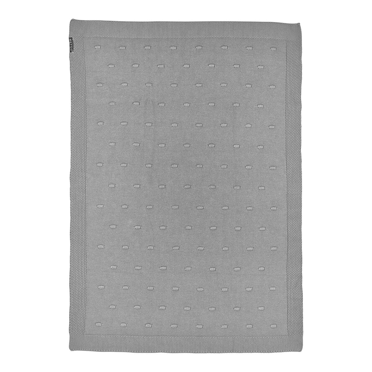 Babyteppe Knots strikket 75x100 cm 1.0 TOG bomull - Meyco Baby