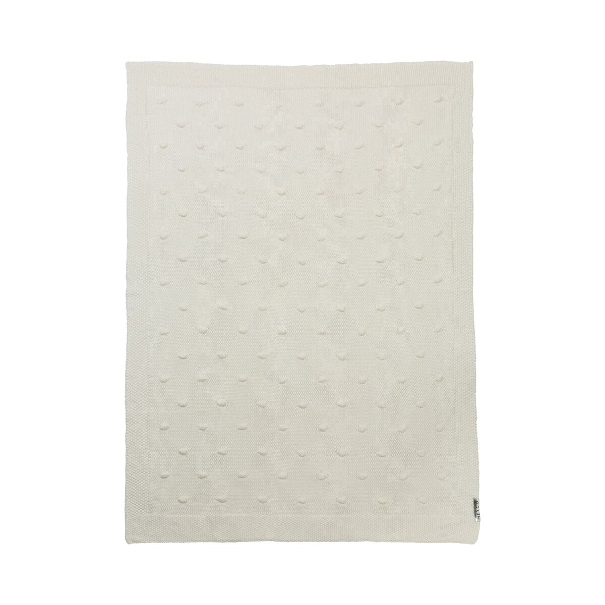 Babyteppe Knots strikket 75x100 cm 1.0 TOG bomull - Meyco Baby