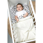 Babyteppe Knots strikket 75x100 cm 1.0 TOG bomull - Meyco Baby