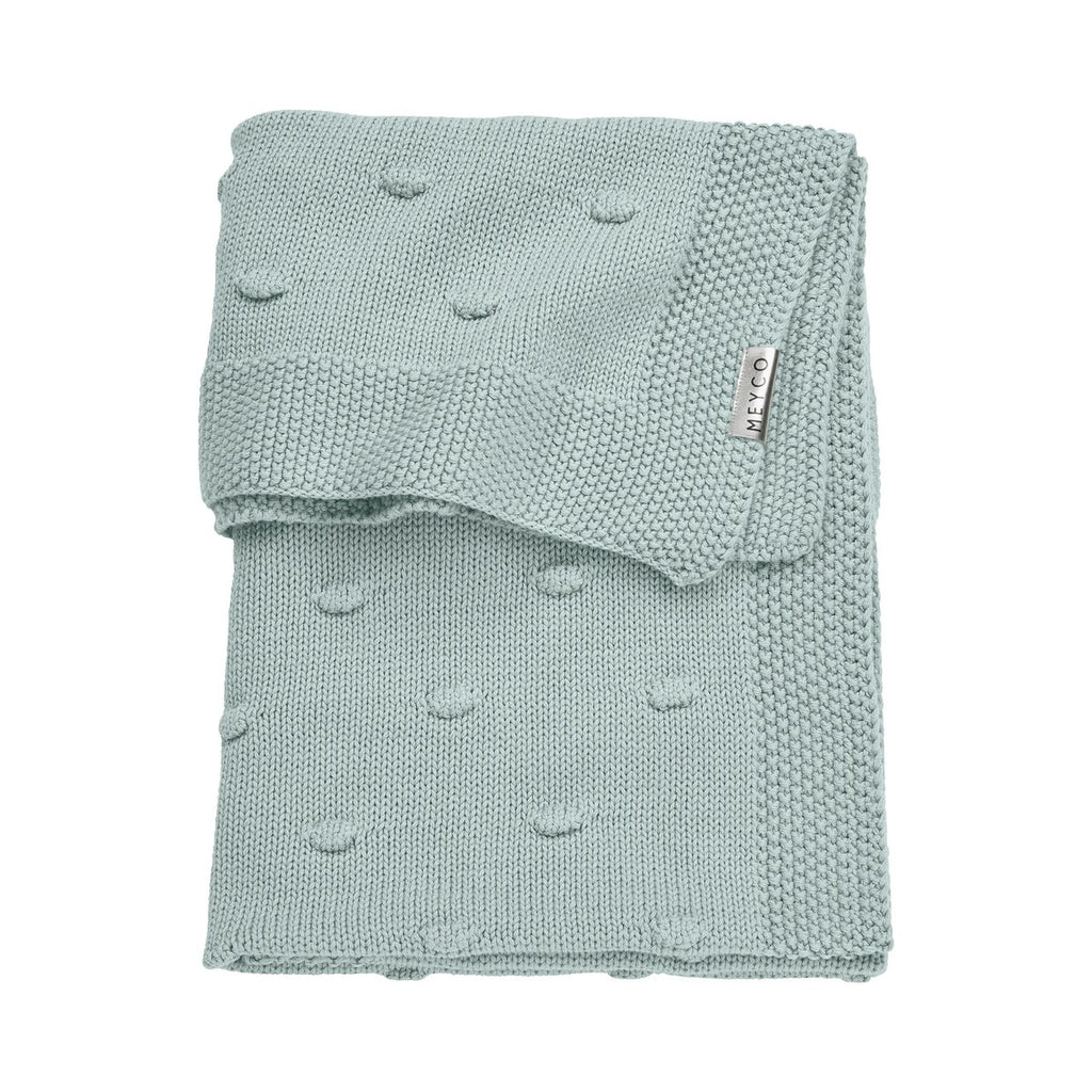 Babyteppe Knots strikket 75x100 cm 1.0 TOG bomull - Meyco Baby