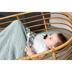 Babyteppe Knots strikket 75x100 cm 1.0 TOG bomull - Meyco Baby