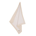 Babyteppe med prikkemønster 80x80 cm frosty almond forfra