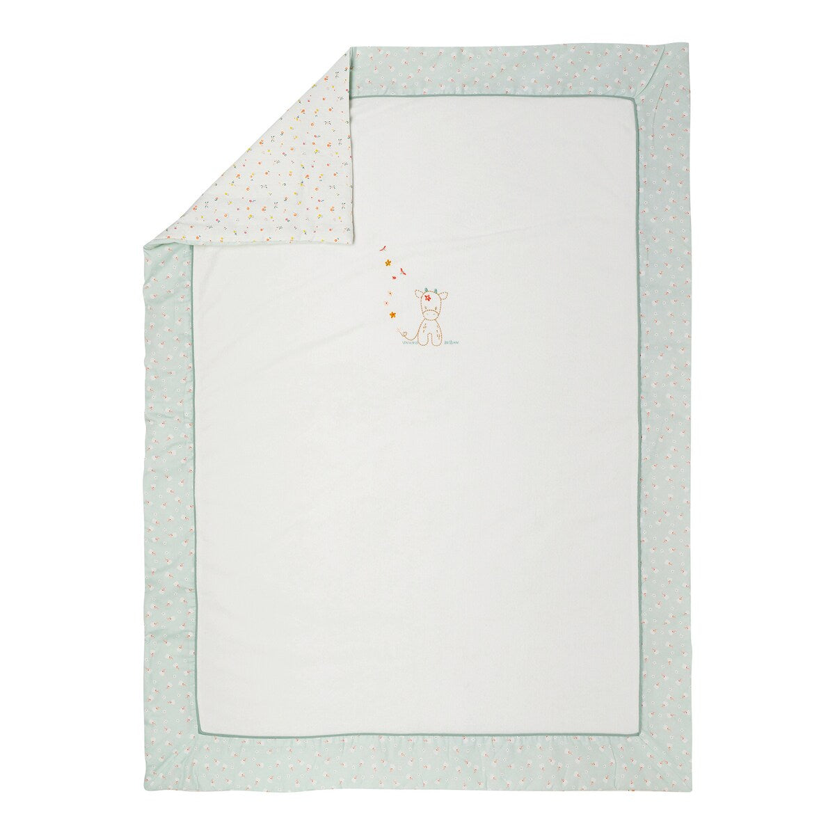 Babyteppe Mila bomullsblanding 100x135 cm forfra