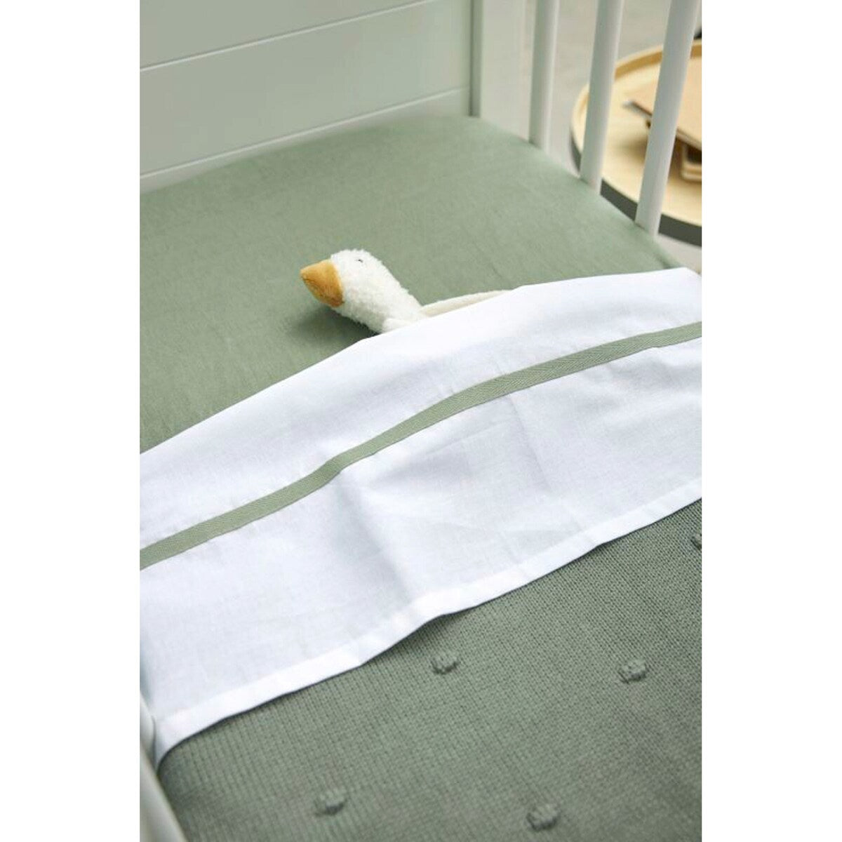 Babyteppe Mini Knots 75x100 cm 1.0 TOG bomull grovstrikk - Meyco Baby