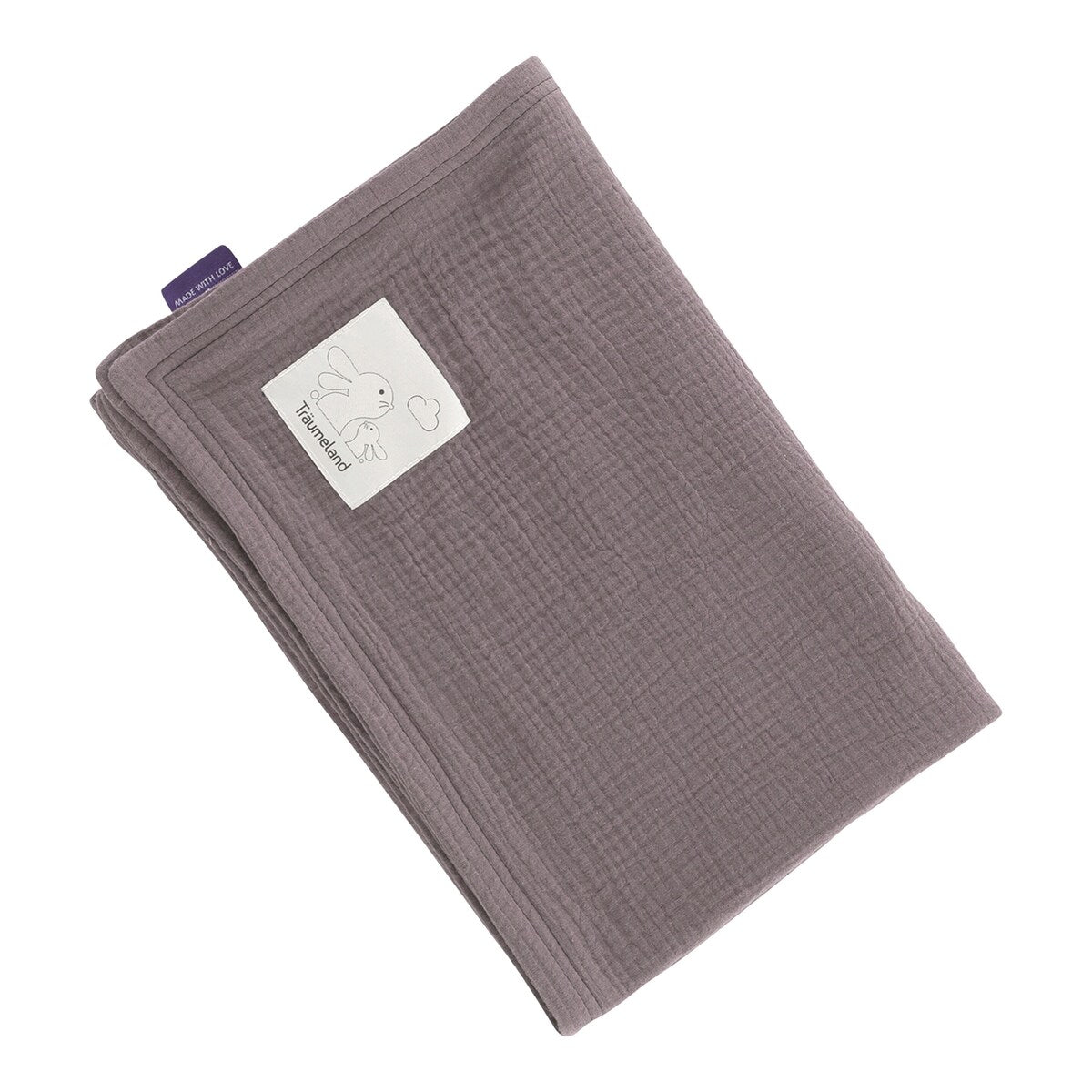 Babyteppe musselin 75x100 cm bomull forfra