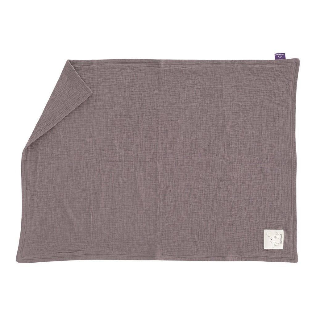 Babyteppe musselin 75x100 cm bomull bakside