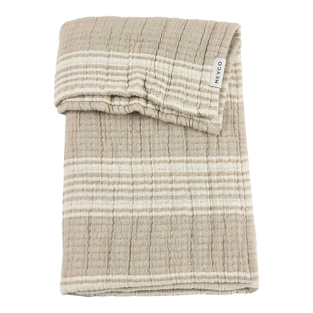 Babyteppe musselin bomull 75x100 cm 1.5 TOG Meyco Baby forfra