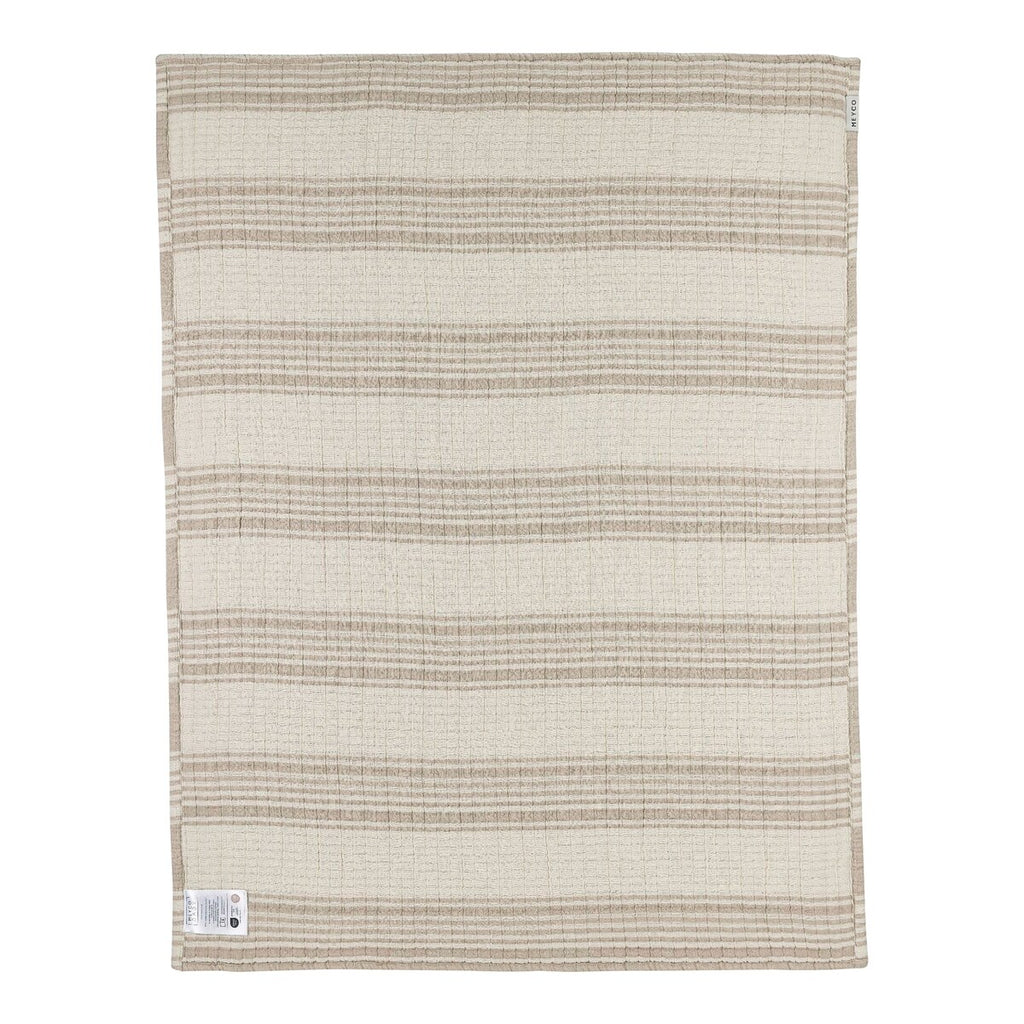 Detalj av babyteppe musselin bomull 75x100 cm 1.5 TOG Meyco Baby