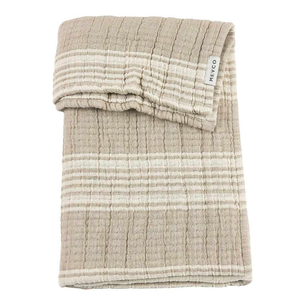Babyteppe musselin bomull 75x100 cm 1.5 TOG - Meyco Baby
