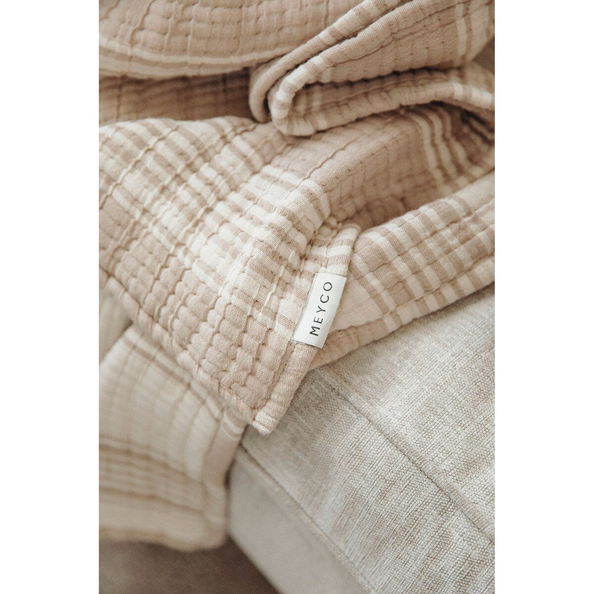 Babyteppe musselin bomull 75x100 cm 1.5 TOG - Meyco Baby