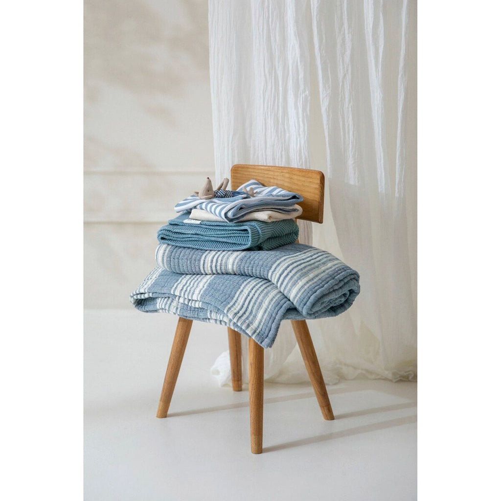 Babyteppe musselin bomull 75x100 cm 1.5 TOG - Meyco Baby