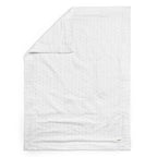 Babyteppe myk bomull Embroidery Anglaise 75x100 cm bakside