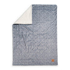 Babyteppe Pearl Velvet 75x100 cm Free Bird fra forfra