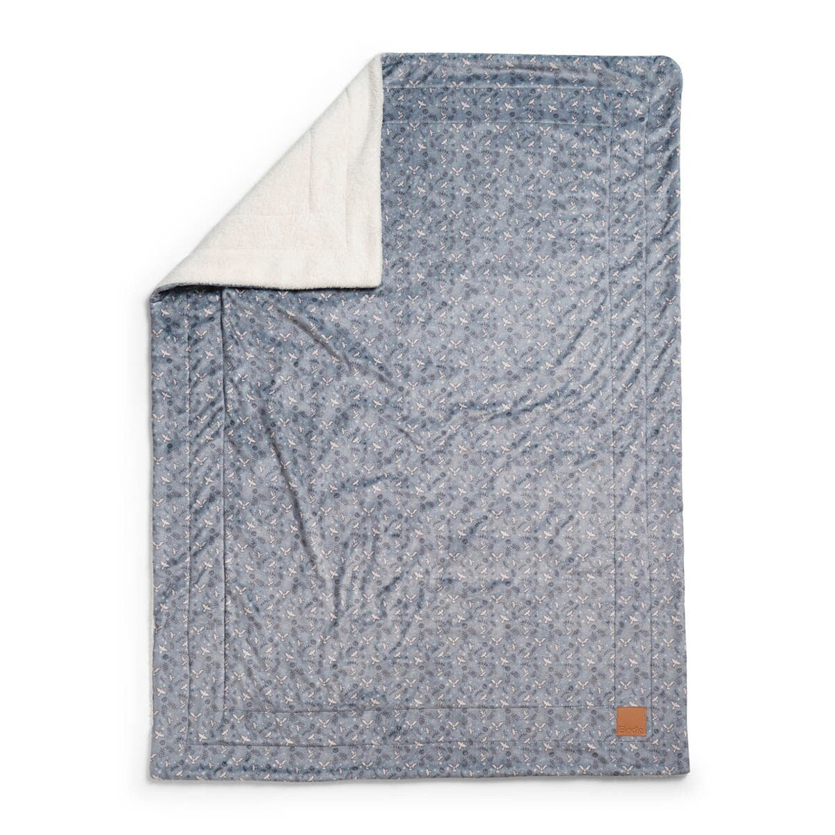 Babyteppe Pearl Velvet 75x100 cm Free Bird fra forfra