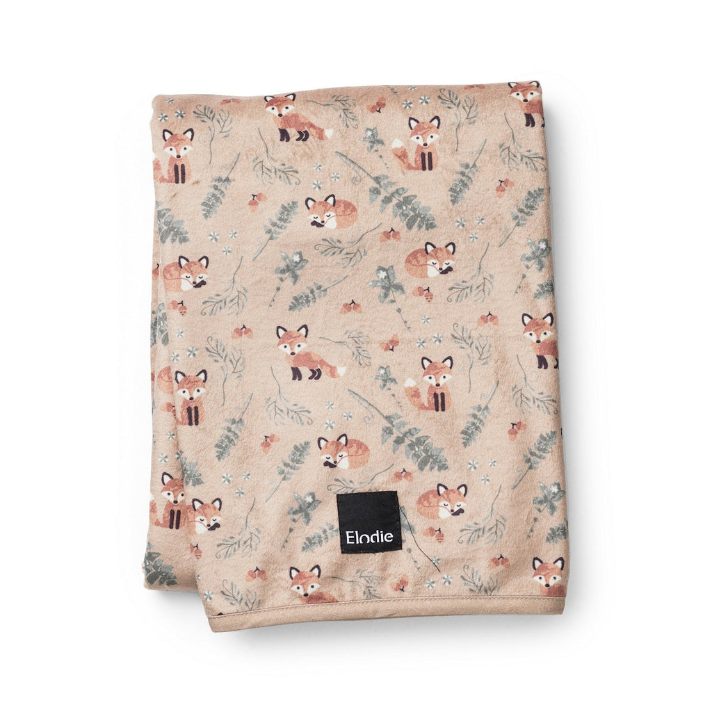 Babyteppe Pearl Velvet 75x100 cm Nordic Woodland bakside