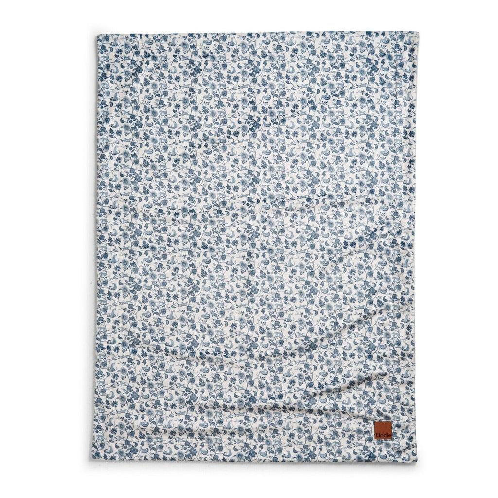 Babyteppe Pearl Velvet Garden Leo Toile 75x100 cm nærbilde av stoff