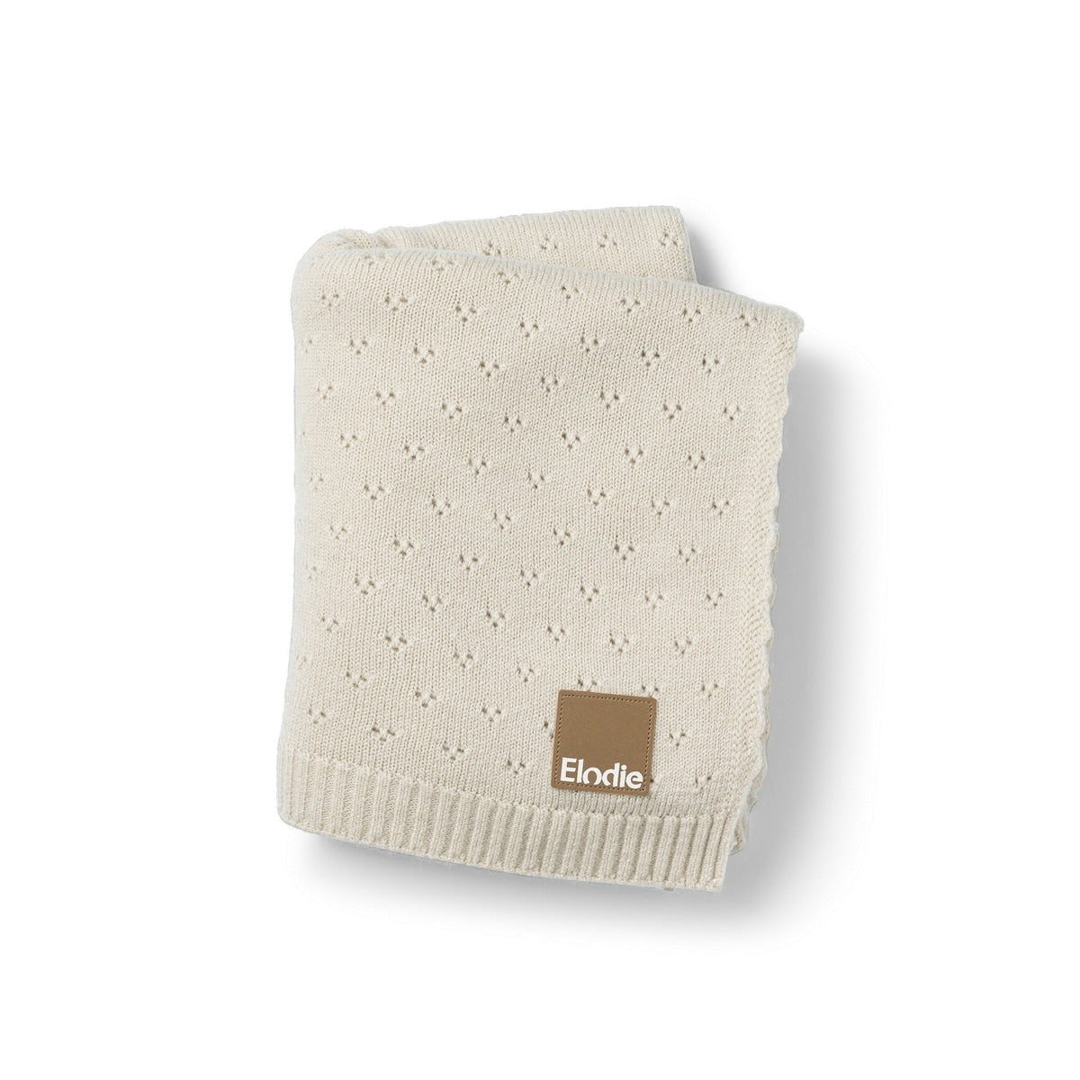 Babyteppe pointelle 75x100 cm Creamy White akryl forfra