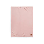 Babyteppe pointelle Misty Pink bakside