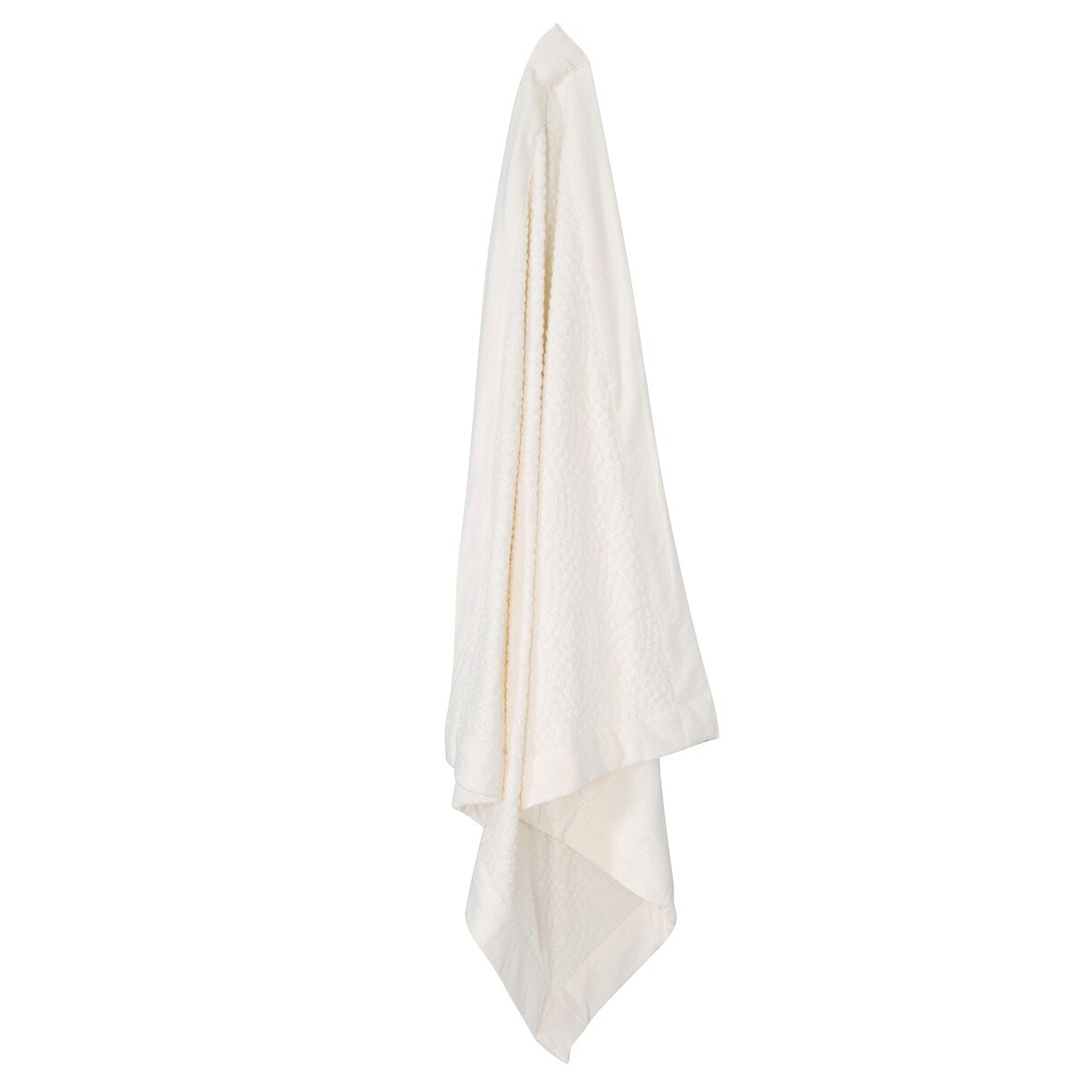 Babyteppe Seashells oyster 80x80 cm - roba bakside i musselinbomull