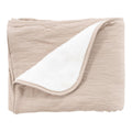 Babyteppe Signature 75x100 cm bomull og teddystoff forfra