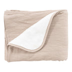 Babyteppe Signature 75x100 cm bomull og teddystoff forfra