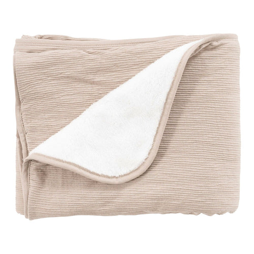 Babyteppe Signature 75x100 cm bomull og teddystoff forfra
