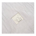 Babyteppe Signature 75x100 cm bomull og teddystoff kant