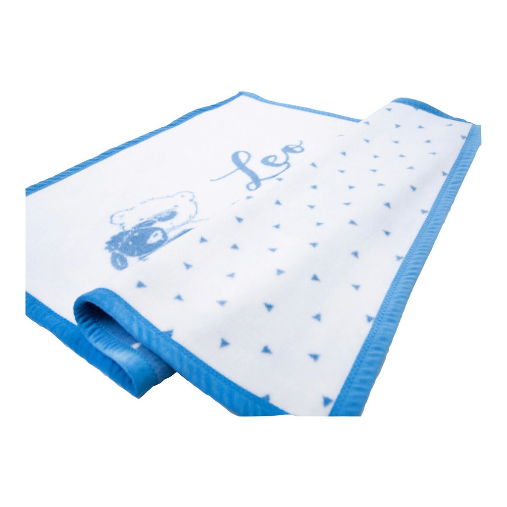 Babyteppe Unicade med navn og fødselsdato 75x100 cm - Herding