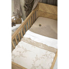 Kantdetalj på Babyteppe vevd 75x100 cm bomull vendbart TOG 1,0 - Meyco Baby