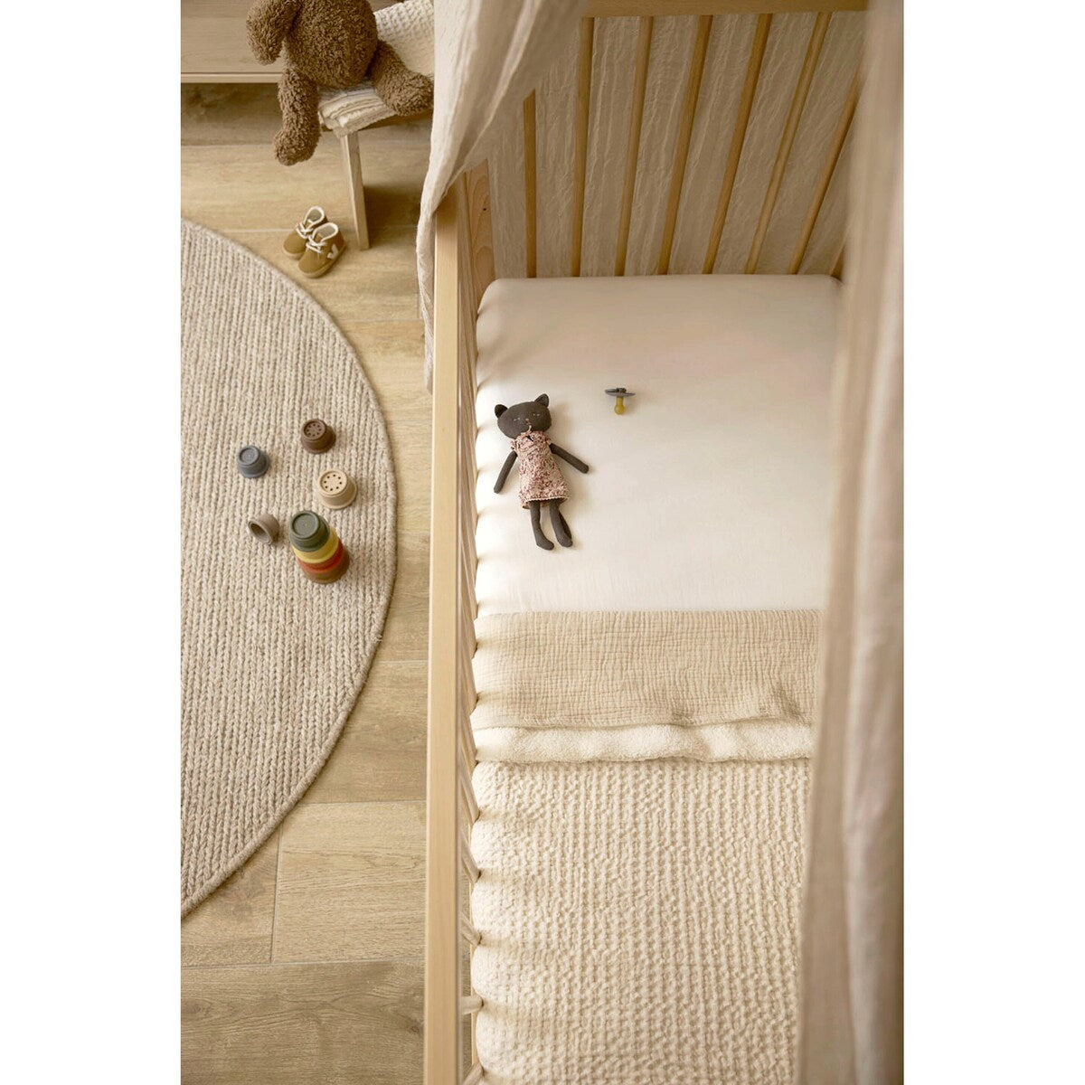 Babyteppe vinter vaffelpiqué 75x100 cm TOG 2.0 - Meyco Baby