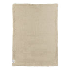 Babyteppe vinter vaffelpiqué 75x100 cm TOG 2.0 bakside med teddyfleece